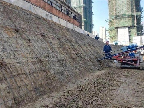 商南建筑边坡支护
